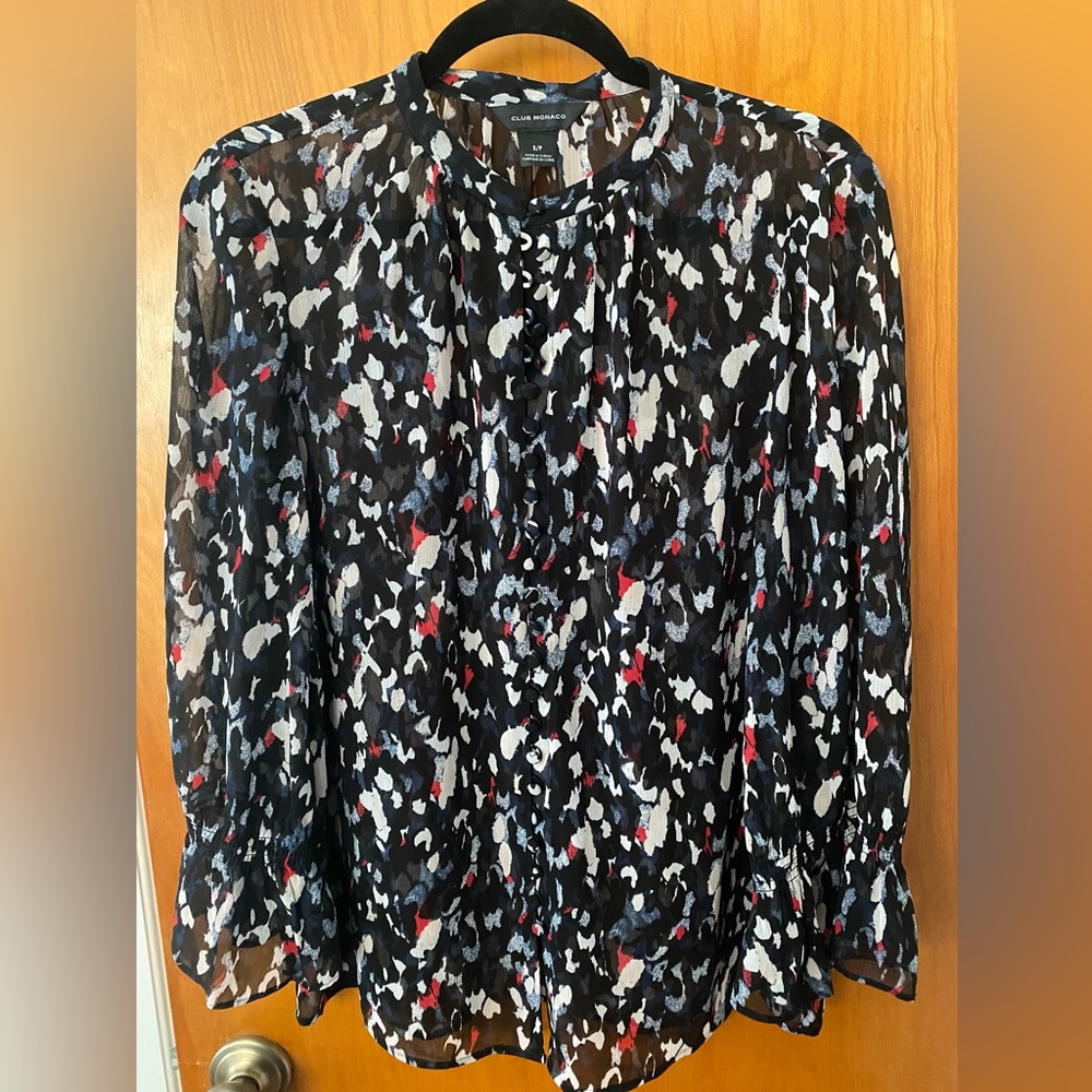 Club Monaco women’s long sleeves blouse.